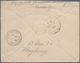 Hongkong - Besonderheiten: 1884, "SINGAPORE TO HONGKONG B AP 18 84" On Reverse Of Incoming German Co - Andere & Zonder Classificatie