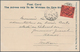 Hongkong - Besonderheiten: 1904, KEVII 4 C. Violet On Red Tied "HAI-PHONG TONKIN 29 DE 09" To Ppc To - Other & Unclassified