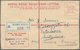 Hongkong - Besonderheiten: 1940 (ca.), Registration Envelope KGVI 25 C. Size G With On Reverse Extra - Other & Unclassified