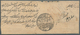 Indien - Vorphilatelie: 1843, Cover From Mirzapore To Raja Of Rewah With 3 Page Letter (little Moth - ...-1852 Voorfilatelie