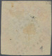 Indien: 1854 Litho 4a. Pale Blue & Red, 2nd Printing, Sheet Pos. 12, Used And Cancelled By Diamond O - Other & Unclassified