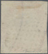 Indien: 1854-55 Litho 4a. Blue & Red, 4th Printing, Sheet Pos. 13, Used And Cancelled By Diamond Of - Andere & Zonder Classificatie