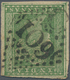 Indien: 1854 Typographed 2a. Green With Almost Complete Outer Framelines, Used At Porto Novo And Can - Sonstige & Ohne Zuordnung