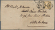 Indien: 1864 Forwarded Cover From Calcutta To Allahabad Franked By 1863 2a. Yellow (no Wmk) Tied By - Autres & Non Classés