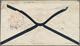 Indien: 1864, Very Decorative Mourning Cover Franked With 2 Anna Yellow, Piar And Single And 8 Pies - Other & Unclassified