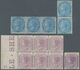Indien: 1865-76 Group Of 43 East India Stamps Mint, 15 Different (denom. And Colour Shades), With 18 - Sonstige & Ohne Zuordnung