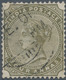 Indien: 1882 QV 4a. Slate-green, WATERMARK INVERTED, Used And Cancelled By 1901 C.d.s., With A Few S - Other & Unclassified