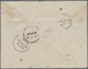 Indien: 1885 Soldier Cover From A Private Serving 2nd Batt., North Staffordshire Regiment (= The 98t - Other & Unclassified