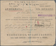 Indien: 1899 Registered Cover From Peshawar To Bukhara Via Aden, Suez And Odessa, Franked On Back By - Other & Unclassified