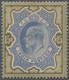 Indien: 1902-11 KEVII. 15r. Blue & Olive-brown, Mounted Mint With Large Part Original Gum, Lightly T - Other & Unclassified