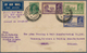 Delcampe - Indien: 1937, Definitives KGVI, Lot Of Six F.d.c.: Nos. 249/50 Horiz. Pair "CALCUTTA 23 AUG 37" And - Andere & Zonder Classificatie