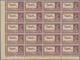 Indien: 1940-41, KGVI. 4a., 6a., 8a. And 12a. Each As Marginal Block Of 40, The 6a., 8a. And 12a. As - Sonstige & Ohne Zuordnung