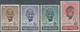Indien: 1948 GANDHI Complete Set Of Four, Mint Never Hinged, Fresh And Fine. - Sonstige & Ohne Zuordnung