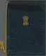 Indien: 1948 GANDHI Complete Set Of Four, Overprinted "SPECIMEN", Adhered To Gold Leaves Of Black Ve - Sonstige & Ohne Zuordnung