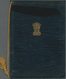 Indien: 1948 GANDHI Complete Set Of Four, Overprinted "SPECIMEN", Adhered To Gold Leaves Of Black Ve - Other & Unclassified