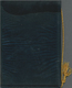 Indien: 1948 GANDHI Complete Set Of Four, Overprinted "SPECIMEN", Adhered To Gold Leaves Of Black Ve - Other & Unclassified