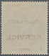 Indien - Dienstmarken: 1925 "ONE RUPEE" Trial Surcharge (as Type O14, But On One Line In Seriffed Le - Official Stamps