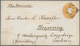 Indien - Used Abroad: Former Danish Possession, 1896 TRANQUEBAR: Indian QV Postal Stationery Envelop - Other & Unclassified