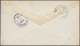 Indien - Used Abroad: Former Danish Possession, 1896 TRANQUEBAR: Indian QV Postal Stationery Envelop - Other & Unclassified