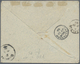 Indien - Feldpost: 1895 Chitral Relief Force: Double-rate Cover From Field Post Office 11 At Chakdar - Militaire Vrijstelling Van Portkosten