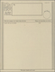 Indien - Ganzsachen: 1943-45 Military & Occupation Postal Stationery Aircraft Forms KGVI. 3a. Violet - Ohne Zuordnung