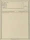 Indien - Ganzsachen: 1943-45 Military & Occupation Postal Stationery Aircraft Forms KGVI. 3a. Violet - Unclassified