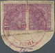 Indien - Flugpost: 1933 "HOUSTON MT. EVEREST FLIGHT-PURNEA/5 APR 33" Special Datestamp Tying Two Sin - Luftpost