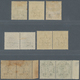 Indien - Konventionalstaaten: GWALIOR 1885-97 VARIETIES: Group Of 11 QV Stamps Showing Varieties, Wi - Other & Unclassified