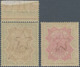 Indien - Konventionalstaaten: NABHA 1885-97: QV 2r. Carmine & Yellow Brown (mint With Hinge Marks) A - Andere & Zonder Classificatie