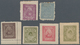 Indien - Feudalstaaten: BARWANI 1922-47, Group Of Six Unused Stamps, With 1922 2a. Purple And 1927 ¼ - Other & Unclassified