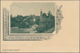 Iran: 1903, Pictorial Stat. Postcard 5ch. 'Shah Muzzafar-ad-Din' Surch. In Violet '3 Chahis' With Pi - Iran