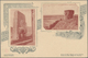 Iran: 1903, Pictorial Stat. Postcard 5ch. 'Shah Muzzafar-ad-Din' Surch. In Violet '3 Chahis' With Tw - Iran