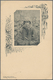 Iran: 1904, Pictorial Stat. Postcard 5ch. 'Shah Muzzafar-ad-Din' With Persian Ptg. Below Stamp Impre - Iran