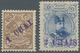 Iran: 1906, 1ch. On 10ch. Brown And 2ch. On 2kr. Ultramarine, Two Values, Fresh Colours And Well Per - Iran