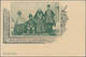 Iran: 1911, Pictorial Stat. Postcard 5ch. 'Shah Muzzafar-ad-Din' Surch. '2 Chahis' With Picture In D - Iran