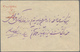 Iran: 1925 Postal Stationery Card 2ch. On 5ch. On 2ch. Used From Qazvin, Cancelled By Bilingual "KAZ - Iran