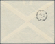 Israel: 1948/1949, 15 M Red Definitive, Perf.11 (round Corner), Right Margin Plate-nr.96702, Togethe - Brieven En Documenten