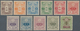 Japan: 1913, Tazawa Unwmkd. 1/2 S.-1 Y. Complete Set, Mounted Mint VLH, Traces Of First Hinge, Very - Andere & Zonder Classificatie