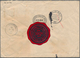 Japan: 1937, White Paper 1 Y. (4), 50 S., 8 S. Tied "KOBE 8.6.38" To Registered Air Mail Cover To Dj - Other & Unclassified