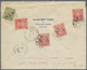 Japanische Post In Korea: 1899/1913, Kiku 2 S. With Tazawa Unwmkd. 3 Sen (6) Canc. Korea Type "Saeda - Militaire Vrijstelling Van Portkosten