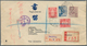Japanische Post In Korea: 1937, 36 S. Frank Canc. „Kokai Nantei (Hwanghae Nanti) 12.3.4” (4.3.1937) - Militärpostmarken
