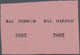 Japanische Besetzung  WK II - Malaya: 1942, "DAI NIPPON / 2602", Two Test Strikes Of Ovpt. Hs. On Pi - Malaysia (1964-...)
