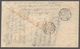 Japan - Besonderheiten: 1875, France, 10 C. (pair), 80 C. Canc. „4158” From „VERSAILLES 23 SEPT 75” - Sonstige & Ohne Zuordnung