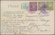 Japan - Besonderheiten: 1899/1906, Ship Post Offices: Kiku 1/2 S., 1 1/2 S. Violet And 2 S. Tied Two - Sonstige & Ohne Zuordnung