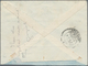 Jemen: 1931 6b. Ultramarine Used On Printed Cover From Hodaida To ADEN-CAMP, Cancelled By Bilingual - Yemen