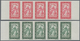 Delcampe - Kambodscha: 1954, Definitive Issue Complete Set Of 20 (Phnom Daun Penh, Angkor Thom, Coat Of Arms An - Kambodscha