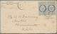 Korea: 1903, Falcon 10 C. Pair Tied "SEOUL No. 1 15 NOV 04" To Registered Cover To Newton Mass./USA, - Korea (...-1945)