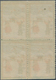 Delcampe - Korea: 1934/40, TBC-seals By Dr. Hall Of Haeju, A Run Of Six Years, 1934 In A Left Margin Pane Of 10 - Korea (...-1945)