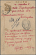 Korea-Nord: 1945/46, Sovjet Occupation, Three Stampless Military Mails On Ppc With Military P.o. Pos - Korea, North