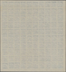 Korea-Nord: 1947, 1 W. First Anniversary Agrarian Reform Dark Blue On White Paper, Imperforated, A F - Korea, North